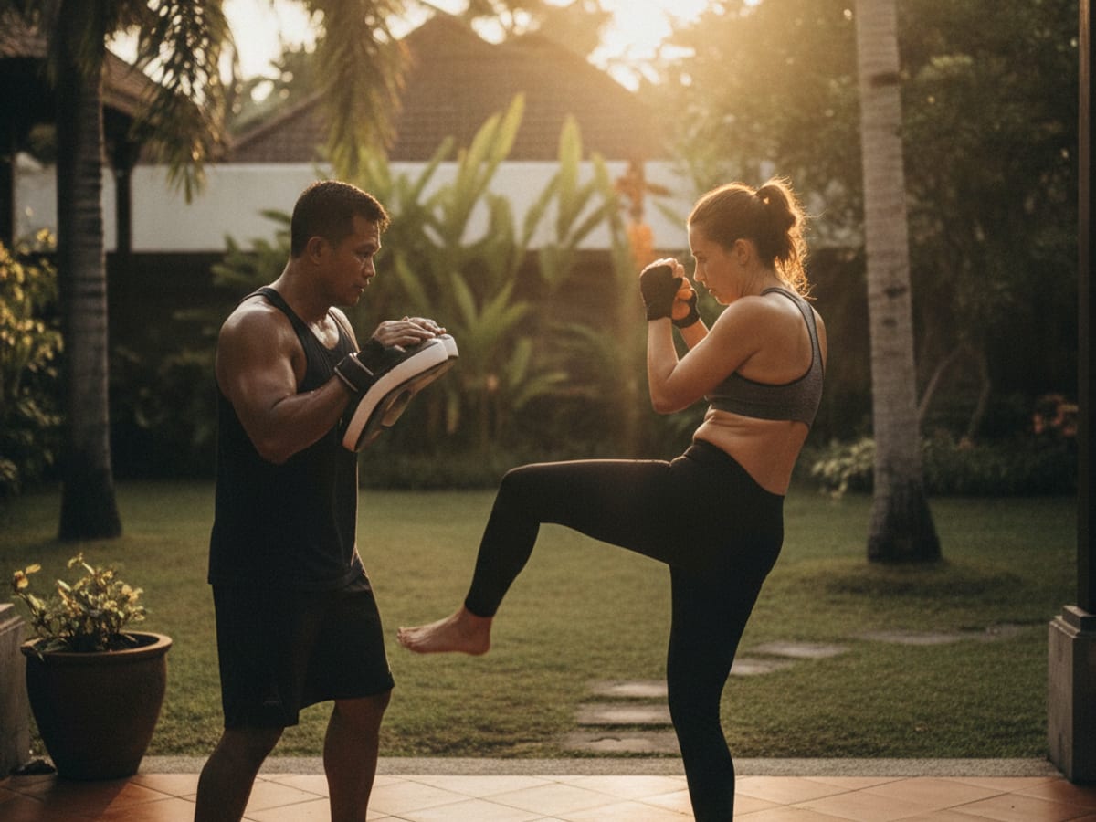 Private Muay Thai Lesson - 1.5 hours - Rp 550.000